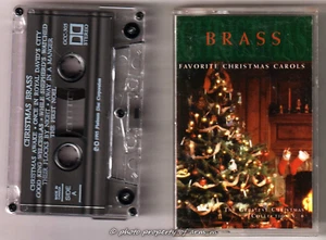 Christmas Brass, Favorite Christmas Carols (1995 Cassette GCC305) V.G. Condition - Picture 1 of 2