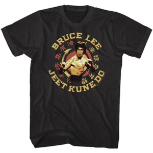 Bruce Lee Jeet Kune Do Chinese Circle Men's T Shirt - Picture 1 of 4