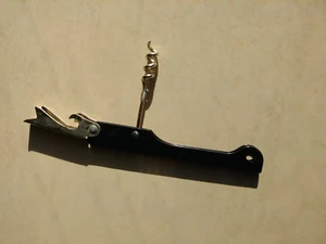 Vintage Metal Bottle Opener/Cork Screw 5" - Picture 1 of 3