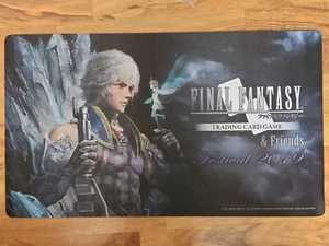 Final Fantasy TCG Wol 2019 Festival Official Playmat New FFTCG Warrior of Light - Picture 1 of 1
