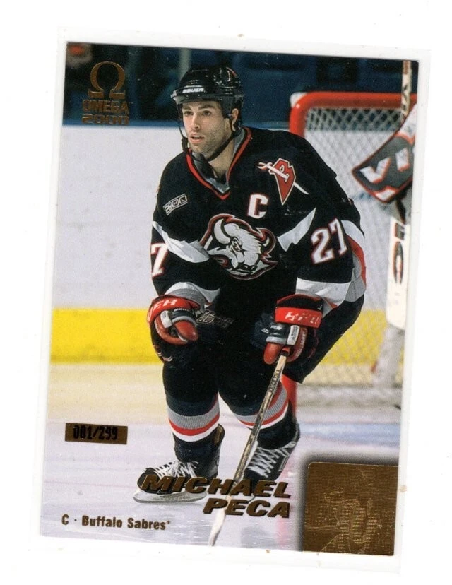 1999/00 Pacific Omega Michael Peca #30 #1/299 - Image 1 of 1