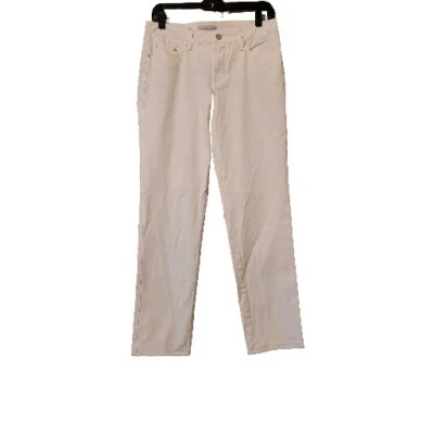 Pantalones Fabrizio Gianni para mujer elásticos para alta comodidad talla 6 blanco roto   Foto 1 de 4