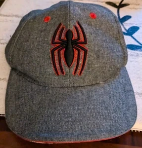 Kids Spiderman Marvel Snapback Ball Cap w/Graphic Art Under The Bill Superhero - Picture 1 of 11