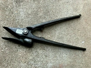 old tool,  OUTIL ANCIEN, cisaille à tôle de Ferblantier Ref N329 - Picture 1 of 5