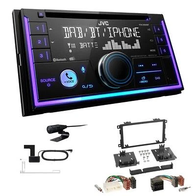JVC KW-DB95BT Autoradio Bluetooth DAB+ für Chevrolet Suburban Facelift 2003-2006 - Bild 1 von 4