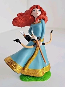 Prinzessin Merida mit Pfeil und Bogen Figur/Cake Topper von BRAVE ©Disney - 3,5" - Bild 1 von 8