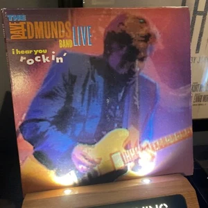 Dave Edmunds Band - Live - Promo Vinyl LP - Picture 1 of 2