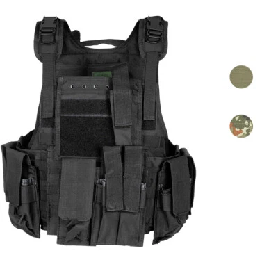 MFH Weste Ranger div. Taschen Einsatzweste Tactical Molle Outdoor Modular System - Bild 1 von 2