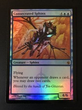 Consecrated Sphinx - Mirrodin Besieged - Foil - SP - MTG - Single