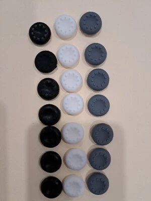 Lot of 21 pcs Rubber Controller Silicone Cap Cover For XBOX 360,PS4,ORIGINALXBOX - Image 1 of 4