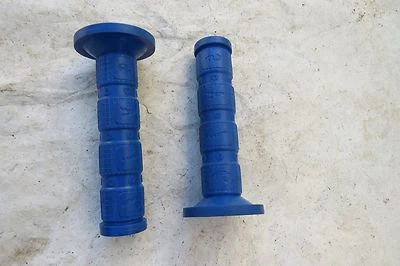 JIVE GRIPS 1980s  BLUE RARE RACING HANDLEBAR GRIPS BMX NOS  - Image 1 of 4