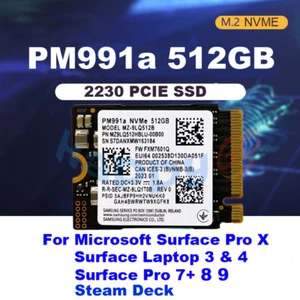 New Samsung PM991a 512GB 2230 Internal SSD For Microsoft surface Pro Steam Deck - Picture 1 of 11