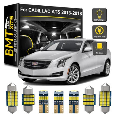 11x Interior LED Light Bulbs License plate For CADILLAC ATS 2013 2014-2018 - Image 1 of 4