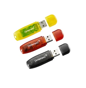 Intenso Alu Line USB 2.0 Flash Drive 16 GB Pack of 3 Silver, 3502483 - Bild 1 von 8
