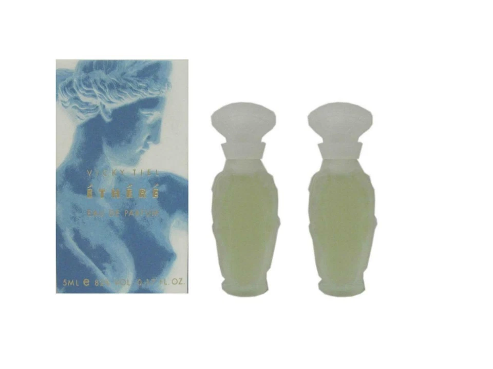 Ethere by Vicky Tiel 2 x 5 ml Eau de Parfum Miniature for Women (New In Box) Foto 1 de 1