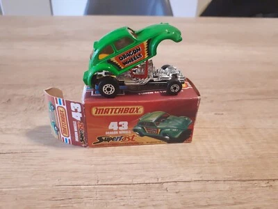 Matchbox Superfast Dragon Wheels N° 43 1972 Lesney état neuf - Photo 1/4