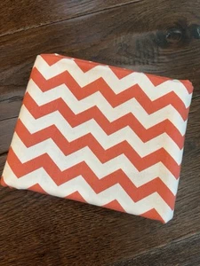 Adornit Fabric Nested Owls- ADORNit Girls- Baby Fabric Coral Chevron 1 Yard VTG - Picture 1 of 3