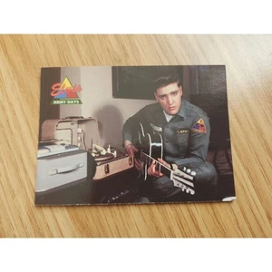 1992 Elvis Presley Trading Card #46 The Elvis Collection Elvis Army Days  - Picture 1 of 2