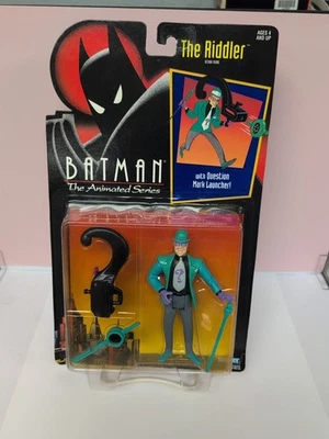 Kenner Batman La Serie Animada El Acertijo Signo de Interrogación Figura Lanzador, Nuevo Foto 1 de 4