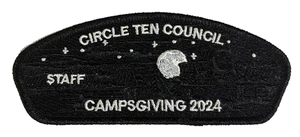 BSA CÍRCULO TEN 10 MIKANAKAWA 101 PERSONAL DE CAMPAMENTO LIDERAZGO LLD 2024 CSP - Imagen 1 de 2