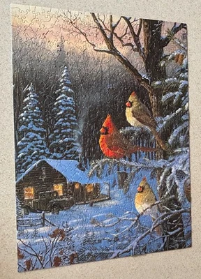 CABIN FEVER (Ravensburger) -- 500 Piece Jigsaw Puzzle -- Complete - Image 1 of 3