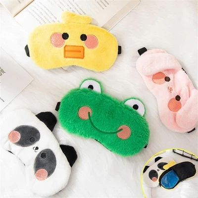 Eye Mask Cute Ice Cream Cartoon Plushrelieve Fatigue Comfortable Blackout & - Image 1 of 4