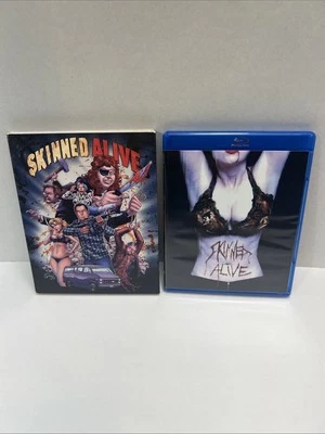 Skinned Alive (Blu-ray/DVD) Ultimate Edition with Limited Signed Slipcover NEW - Image 1 of 4