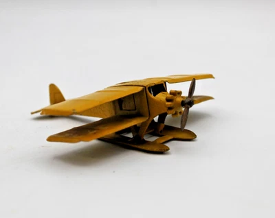 Tootsietoy hidroavión de dos alas vintage años 30 hecho en EE. UU. Foto 1 de 4