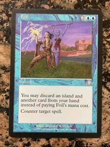 MTG Foil x1 Prophecy, Magic the Gathering Blue Counterspell - Picture 1 of 2