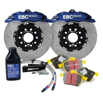 For Infiniti G35 03-08 Brake Kit EBC Apollo Balanced Slotted Front Brake Kit w Foto 1 de 4