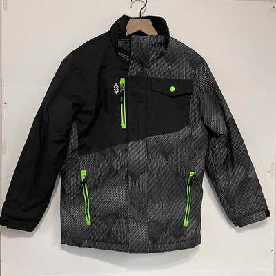 Free Country Black And Green Winter Jacket   Boys Size M (10-12) - Image 1 of 4