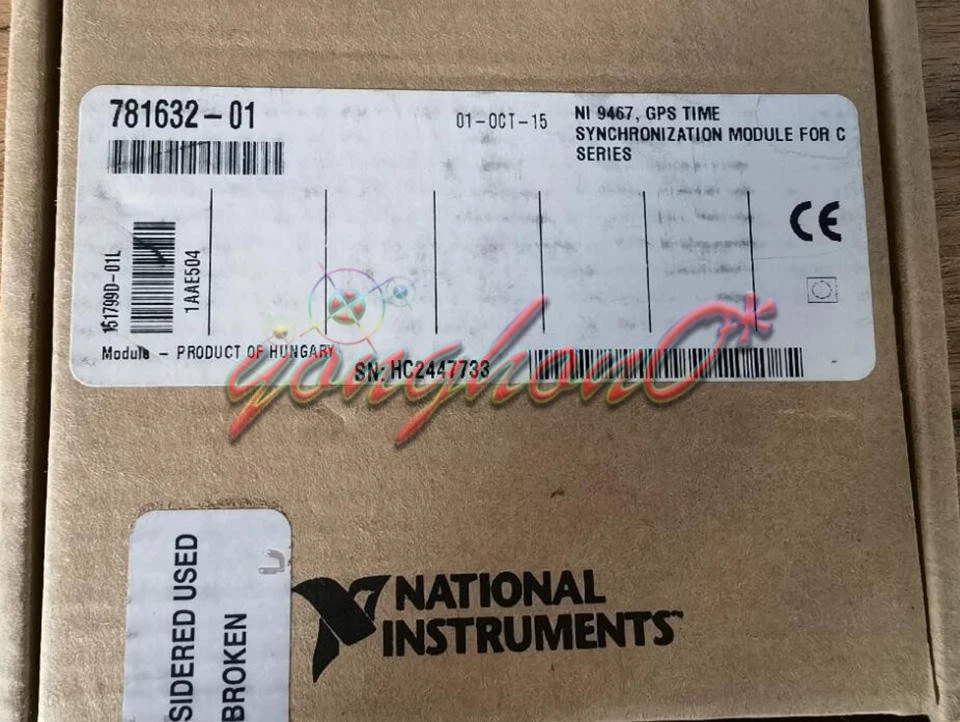 1PCS National Instruments GPS Synchronization Module NI 9467 781632-01 NEW - Image 1 of 1