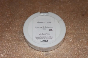 Sheer Cover DUO CONCEALER MEDIUM/TAN FULL Size 1.5g Travel Size NEW & SEALED - Picture 1 of 2