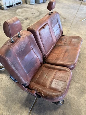 2008-2010 FORD F250 F350 F450 SUPER DUTY KING RANCH CREW CAB REAR SEATS SEAT - Image 1 of 4