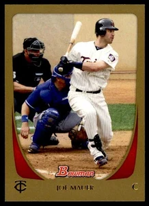 2011 Bowman Gold Joe Mauer Minnesota Twins #35 - Picture 1 of 2