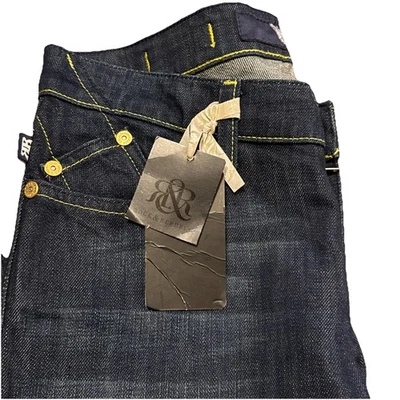 Jean Rock & Republic Kurt corte bota bolsillos bordados para mujer 27/talla 4 nuevo con etiquetas Foto 1 de 4