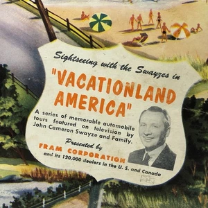 Vintage 1953 Vacationland America Booklet - Bild 1 von 24