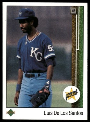 1989 Upper Deck #12 Luis de los Santos - Image 1 of 2