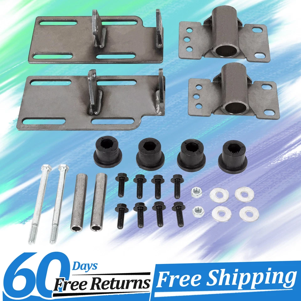 For 1988-1999 Chevrolet C1500 TRUCK K5 2WD Engine Mount Adapter Swap Kit LSx LS1 - Image 1 of 4