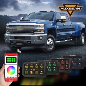 AR-800 8Gang Multifunction RGB Switch Panel w/bluetooth Controlled for Chevrolet - Picture 1 of 11