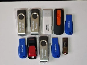 10 x 16GB USB Flash Drive Bulk Job Lot Mix Brands 5 - Afbeelding 1 van 1