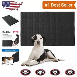 Lightweight Chew-Proof Dog Mat - Perfect 17"x23" Crate Bed for Active Dogs - Picture 1 of 9