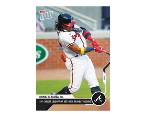 2020 Topps NOW Ronald Acuna Jr. #216 ~ Atlanta Braves ~ PR 891 - Picture 1 of 2