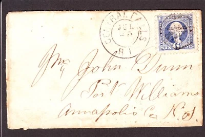 US 115 6c Washington on Cover from Central Falls, RI - Image 1 of 2