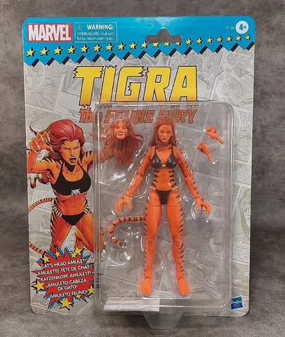 Hasbro Marvel Legends 6" Tigra The Feline Fury Action Figure Cover