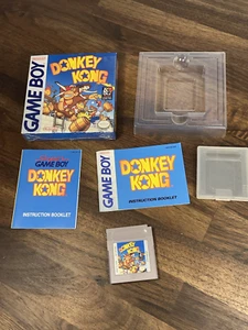 Donkey Kong Gameboy Nintendo Gameboy CIB in Shrink RARE - Picture 1 of 20