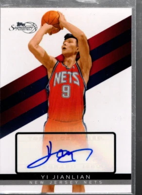 B3918- 2008-09 Topps Signature Autographs #TSAYJ Yi Jianlian Auto /6225 - NM-MT - Image 1 of 2