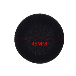 10x45mm coussinets en mousse oreillette éponge oreillette housse pour casque 1.8 - Afbeelding 1 van 12