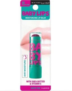 Maybelline Baby Lips Moisturizing Lip Balm - 20 Grape Vine - Picture 1 of 2