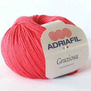GRAZIOSA ADRIAFIL 50% algodón 50% seda viscosa de verano 21 hilo de punto hilo de verano - Imagen 1 de 7